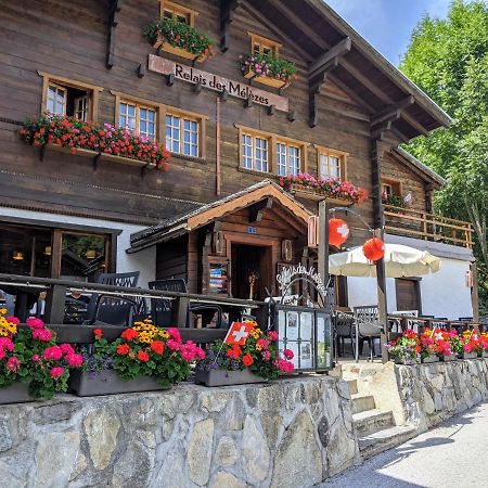 Hotel Relais des Mélèzes Vissoie Exterior foto